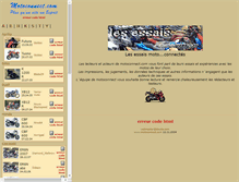 Tablet Screenshot of essais.motoconnect.com